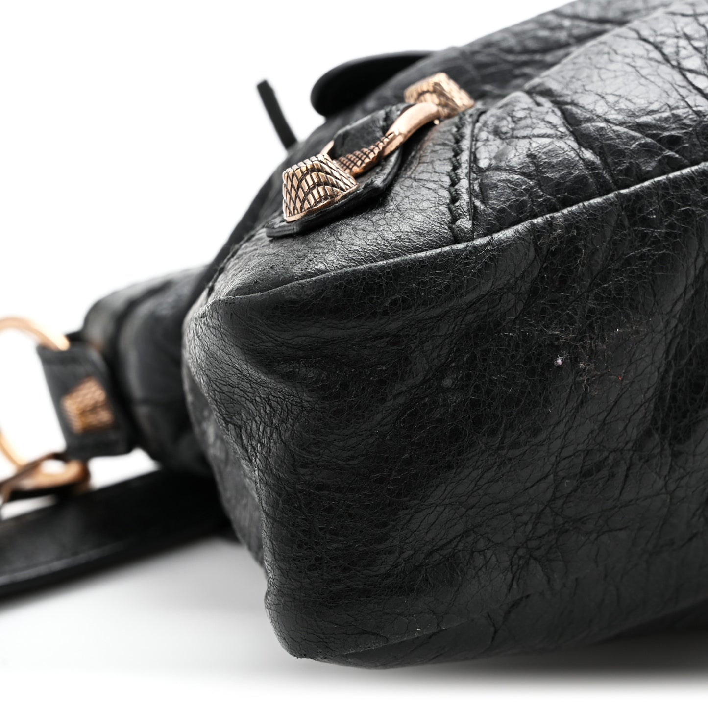 Agneau Giant 12 Rose Gold Hardware First Black