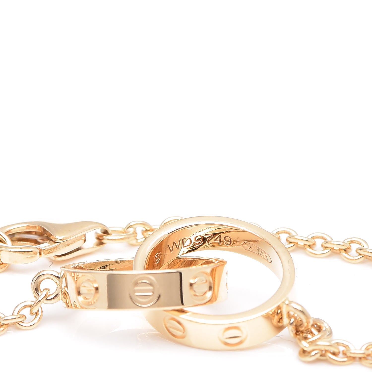 Cartier 18K Yellow Gold Interlocking LOVE Bracelet 5 of 5