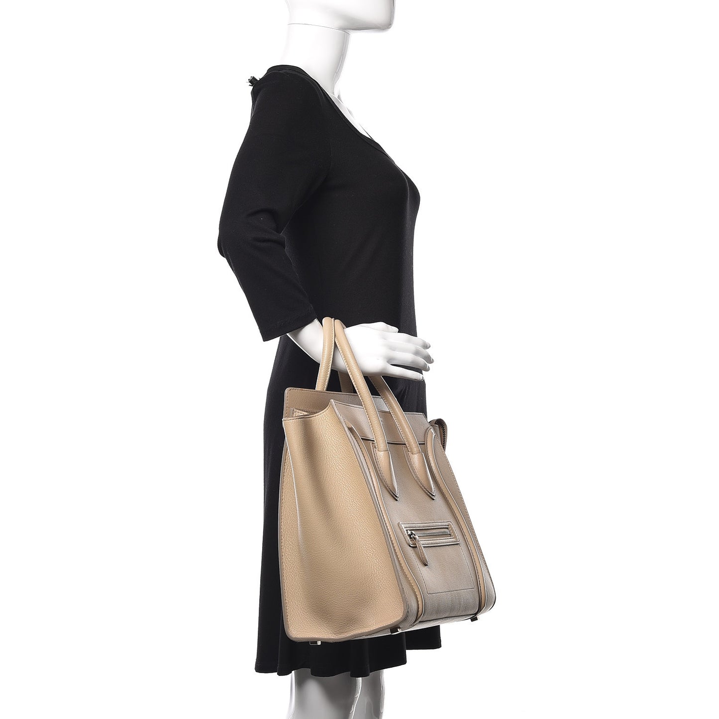 Goatskin Mini Luggage Sand