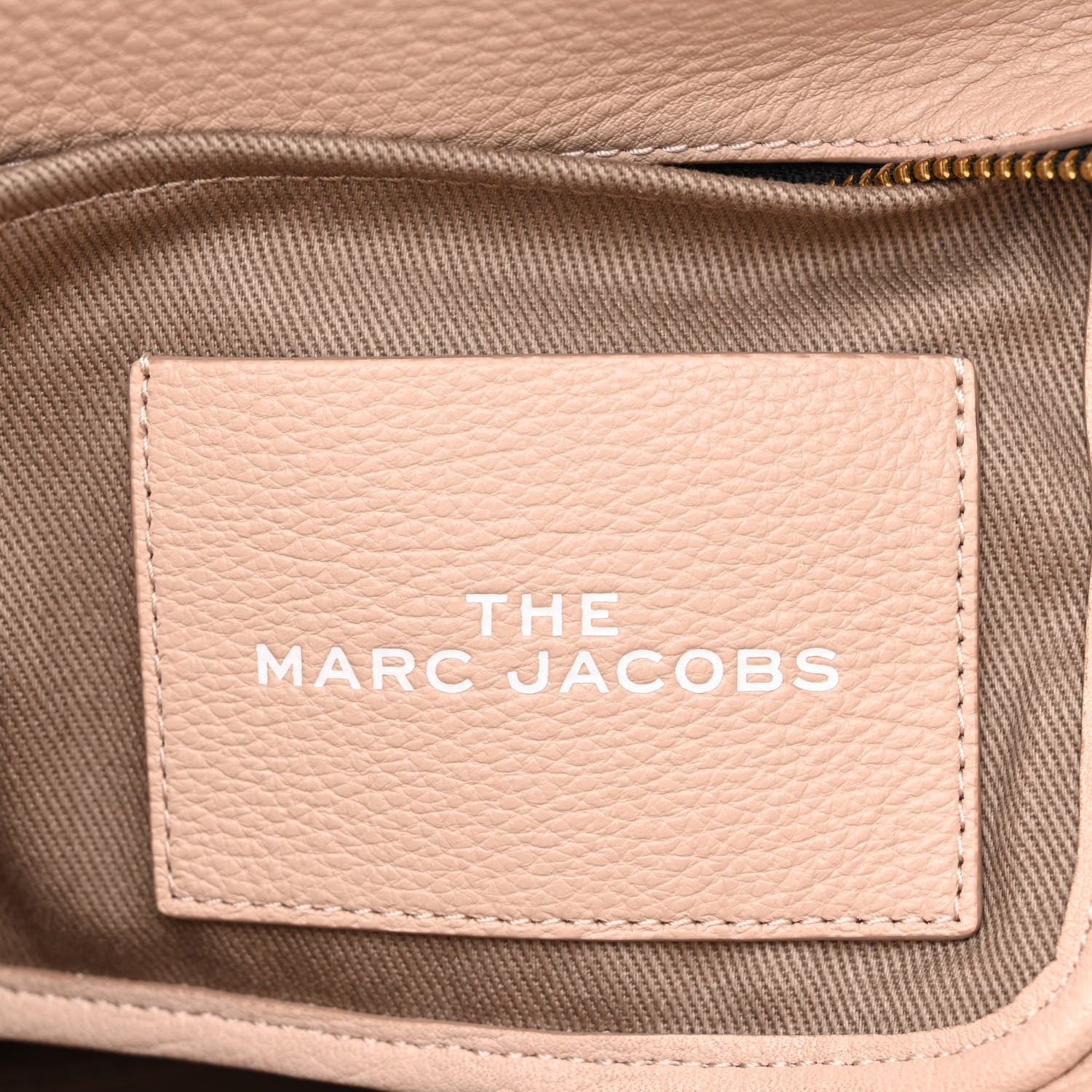 Marc Jacobs Grained Calfskin Small The Tote Bag Rose Dust 6 of 10