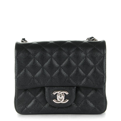 Chanel Caviar Quilted Mini Square Flap Black 1 of 8