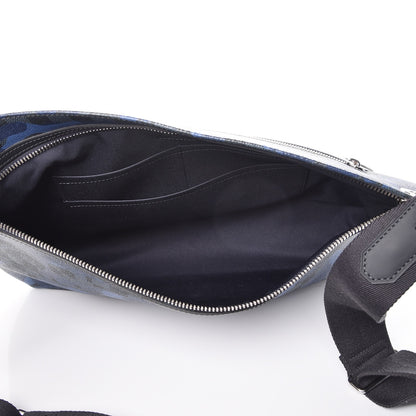 Louis Vuitton Damier Cobalt Camouflage Hunter Messenger Blue 5 of 7