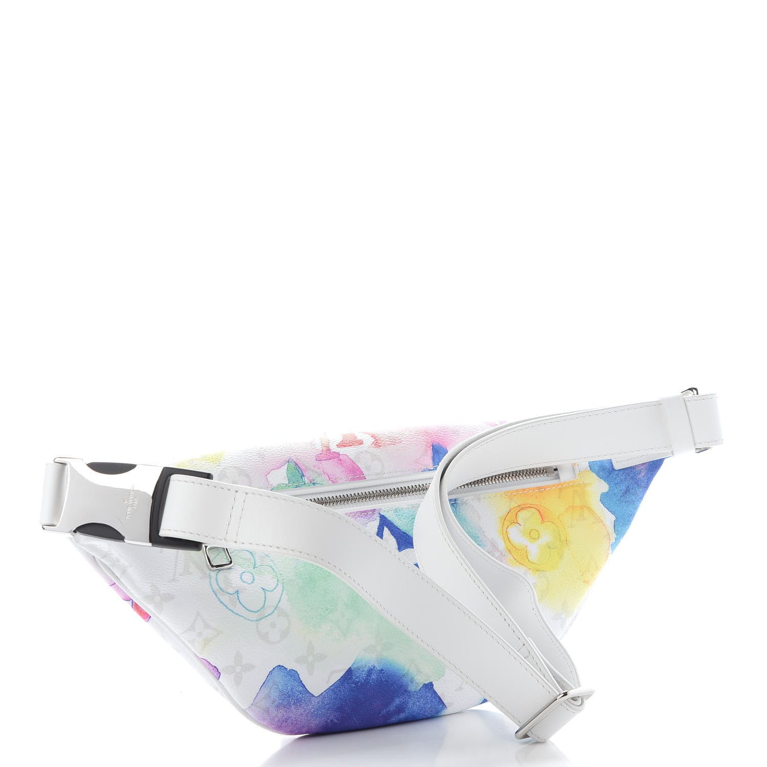 Louis Vuitton Monogram Watercolor Discovery Bumbag Multicolor 3 of 8