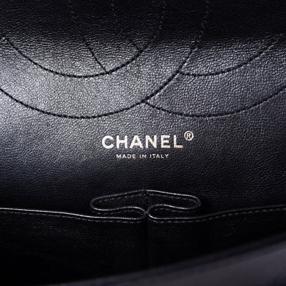 Chanel Metallic Aged Calfskin 2.55 Reissue Flap 227 Blue 7 of 13