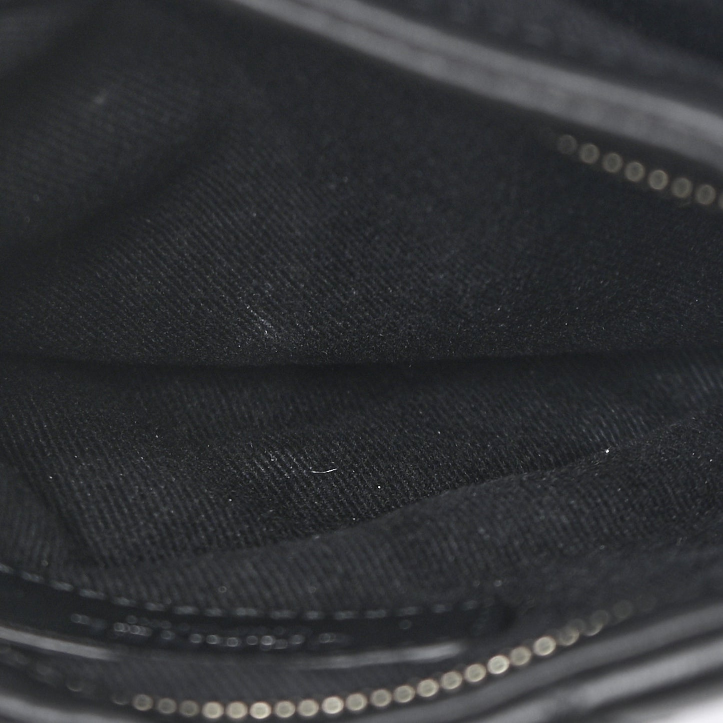 Lambskin Quilted Crossbody Bag Black