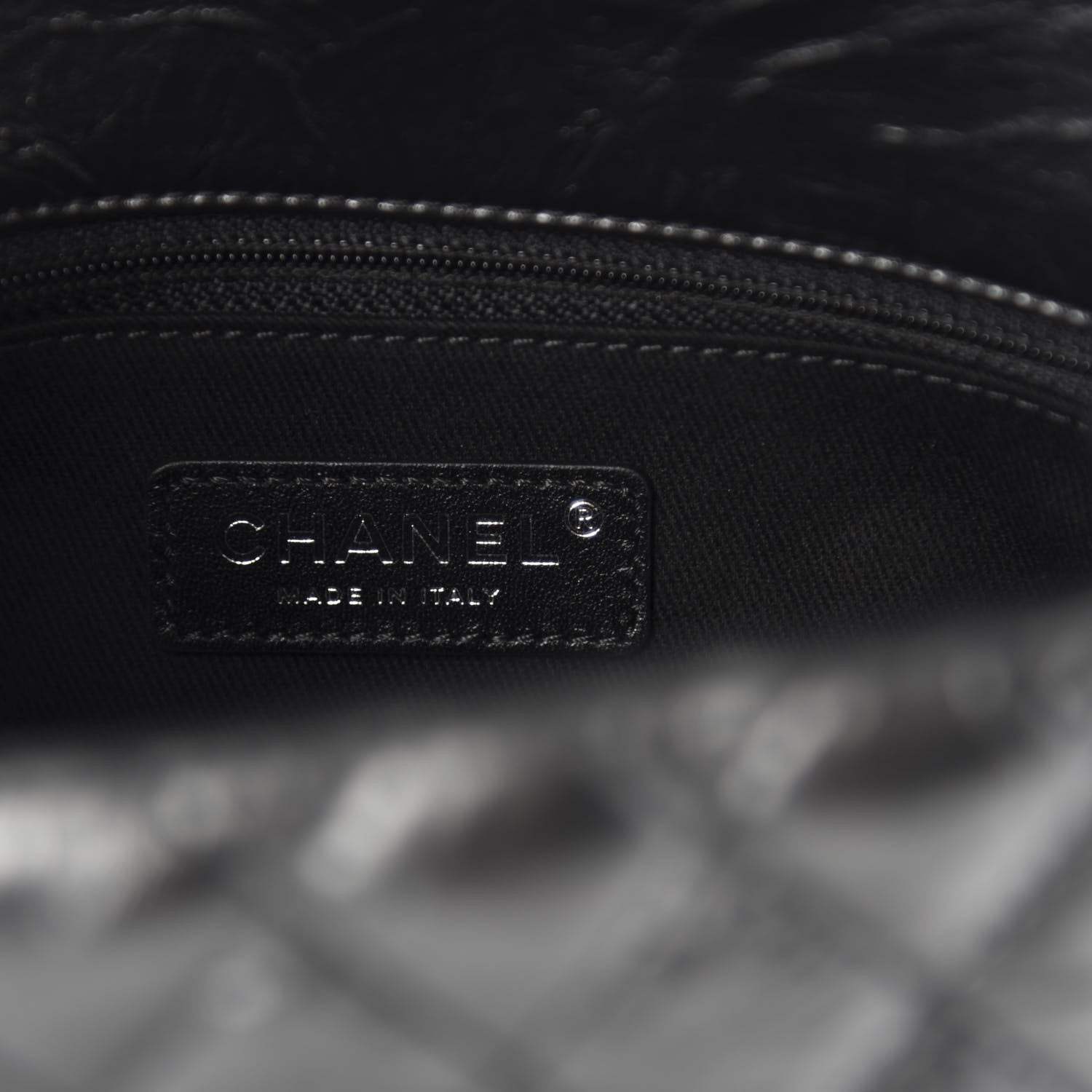 Chanel Aged Calfskin Quilted Mini Coco Handle Flap So Black 9 of 12