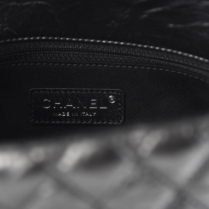 Chanel Aged Calfskin Quilted Mini Coco Handle Flap So Black 9 of 12