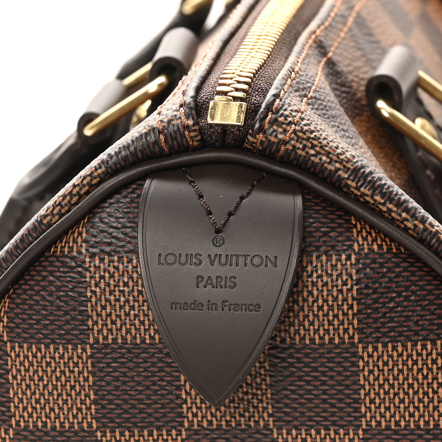 Louis Vuitton Damier Ebene Speedy 25 7 of 10