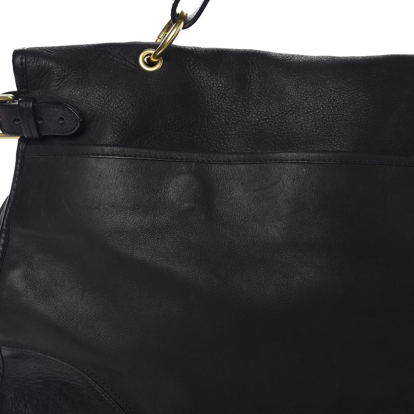Calfskin Taylor Satchel Black