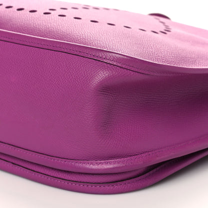 Hermes Epsom Evelyne II GM Cyclamen 8 of 13