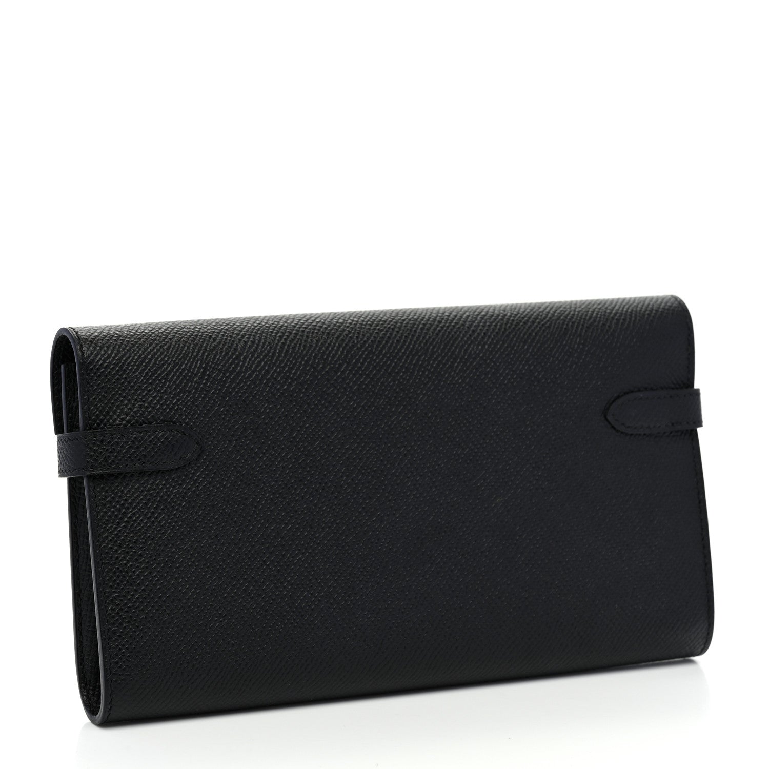 Hermes Epsom Kelly Longue Wallet Black 3 of 7