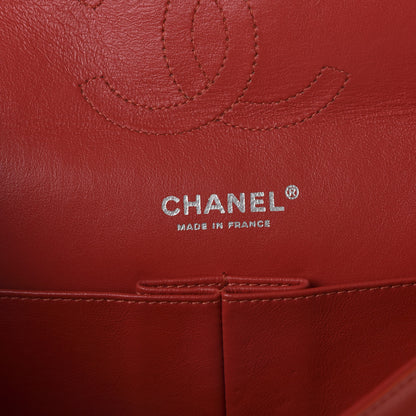 Chanel Lambskin Quilted Medium Double Flap Coral 8 of 10