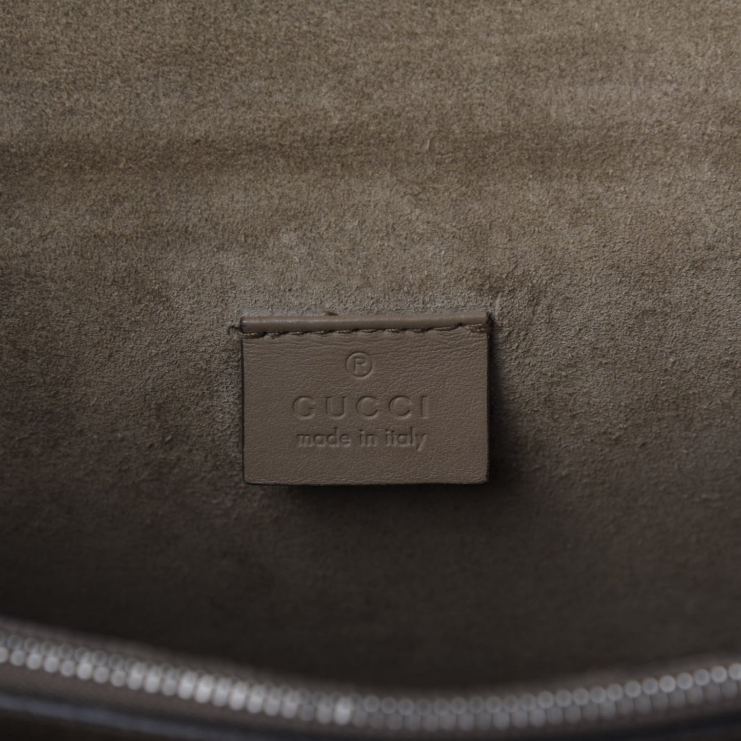 GG Supreme Monogram Medium Dionysus Shoulder Bag Taupe