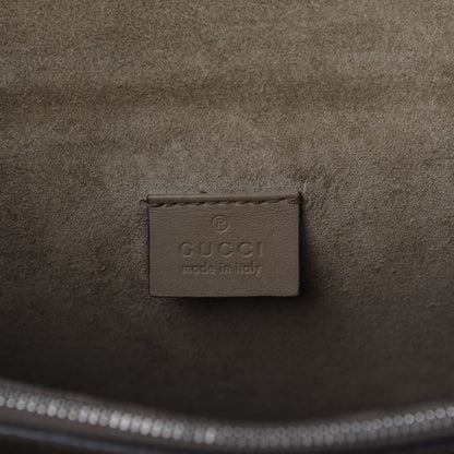Gucci GG Supreme Monogram Medium Dionysus Shoulder Bag Taupe 8 of 11