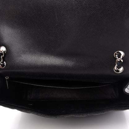 Chanel Caviar Quilted Maxi Single Flap Black 5 of 11