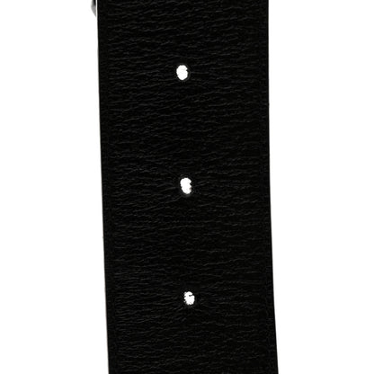 Gucci Textured Calfskin Double G 40mm Belt 100 40 Black 6 of 8