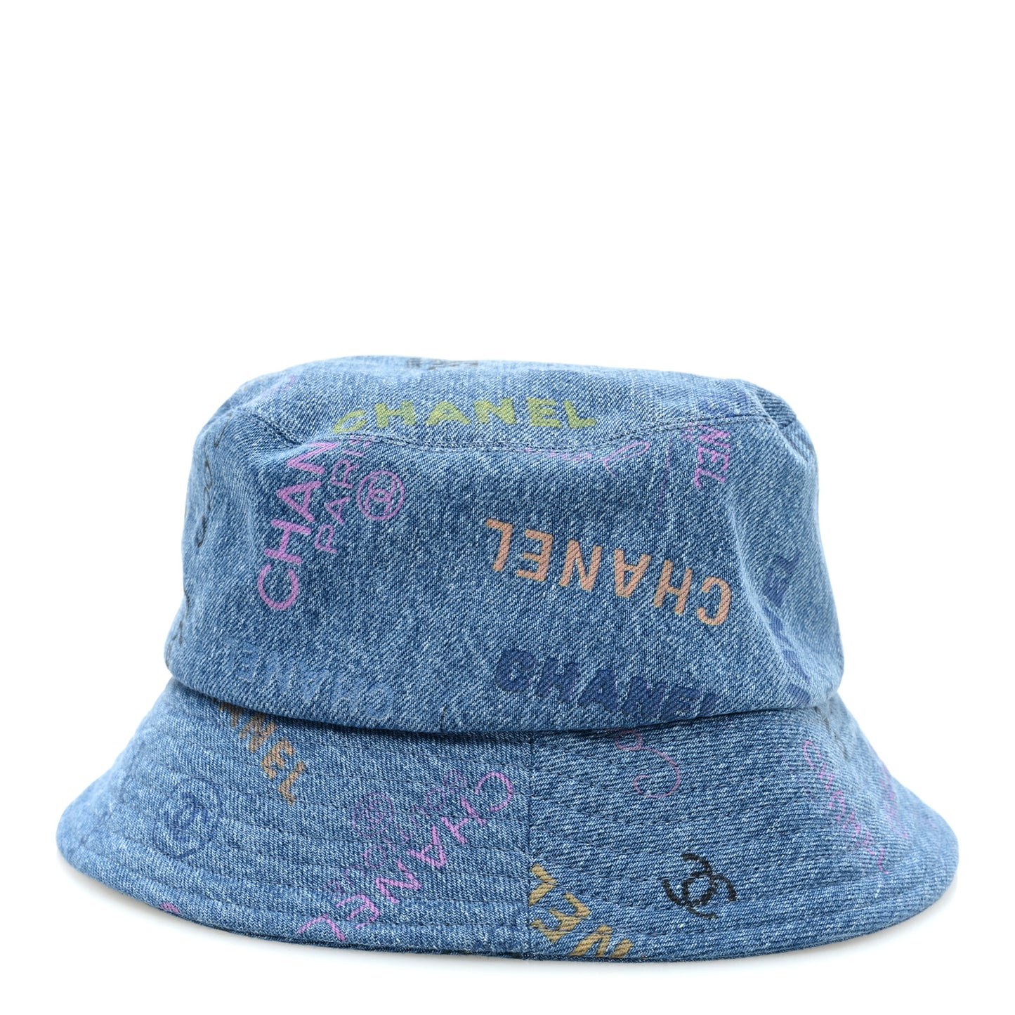 Denim Mood Cloche Bucket Hat M Blue