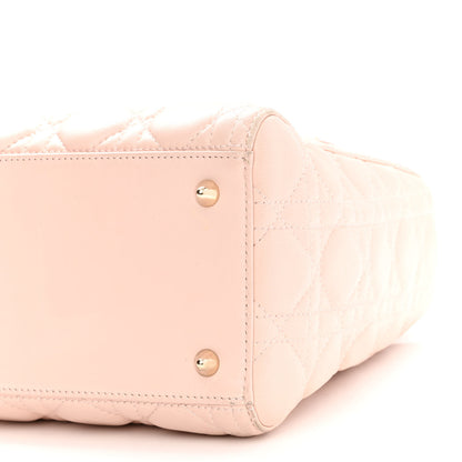 Christian Dior Lambskin Cannage Medium Lady Dior Light Pink 8 of 10