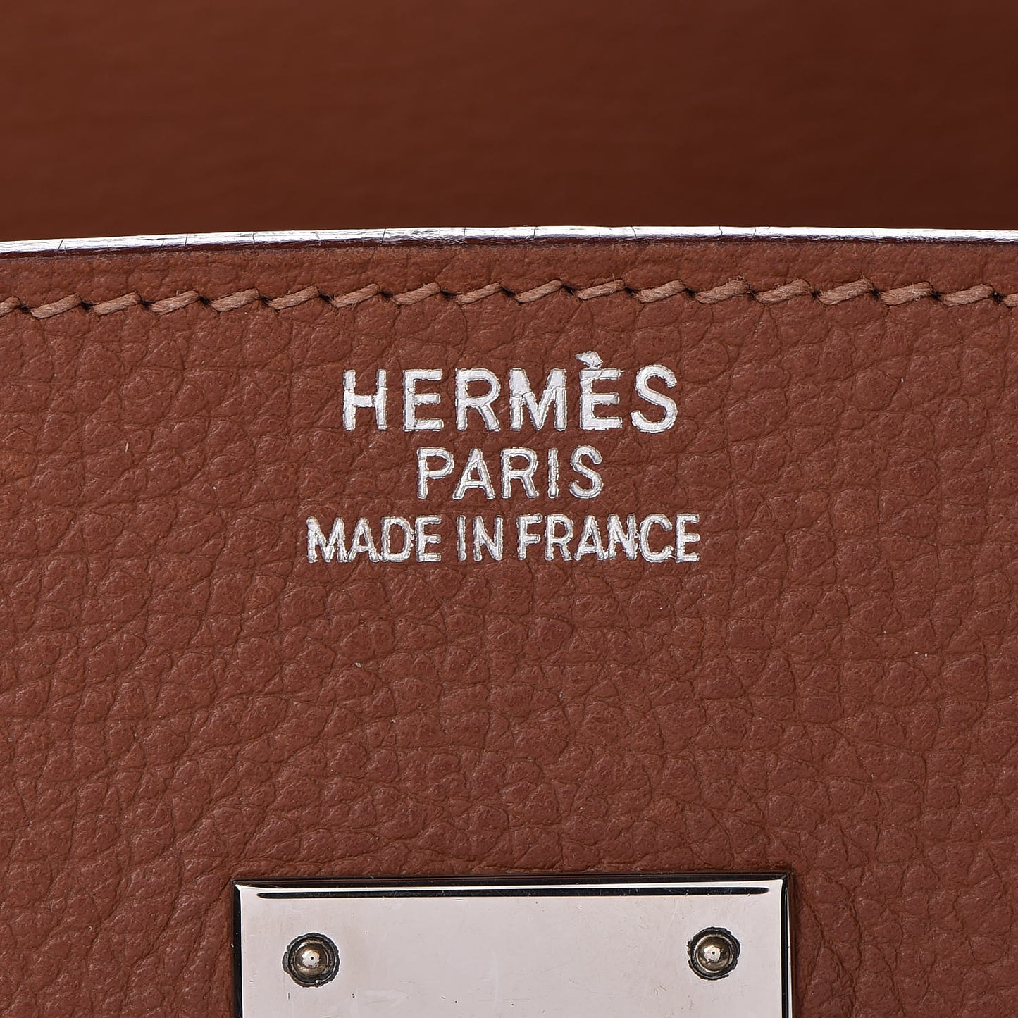 Vache Liegee Birkin 35 Noisette