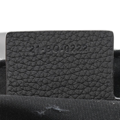 Christian Dior Grained Calfskin Oblique Mini Saddle Messenger Black 6 of 10