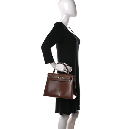 Hermes Box Kelly Sellier 28 Noisette 2 of 29