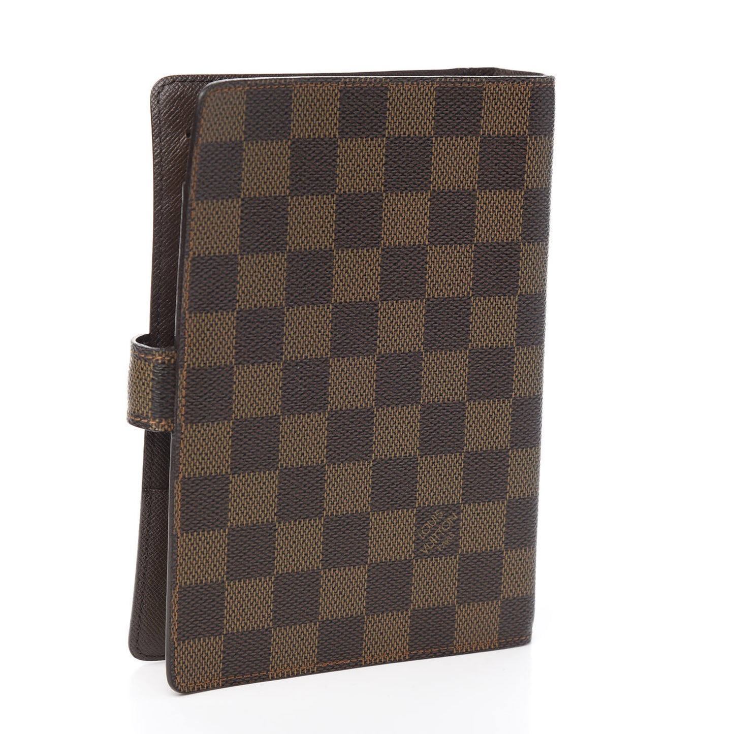 Damier Ebene Medium Ring Agenda Cover