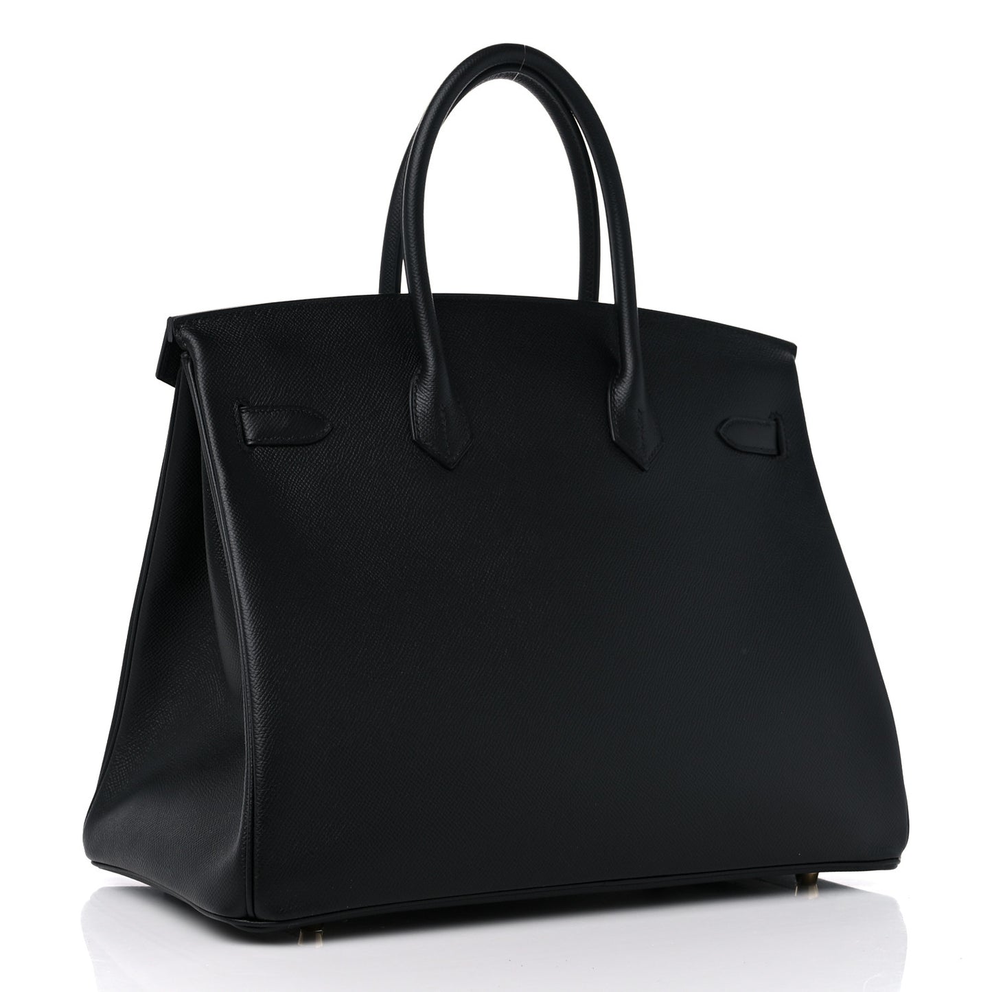 Epsom Birkin 35 Black