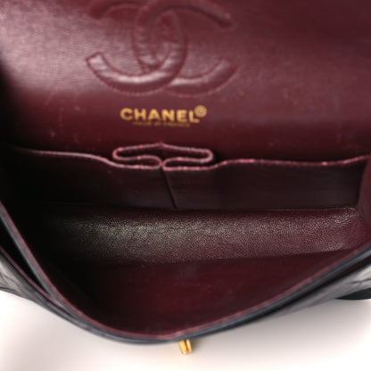 Chanel Lambskin Quilted Small Double Flap Black 5 of 12