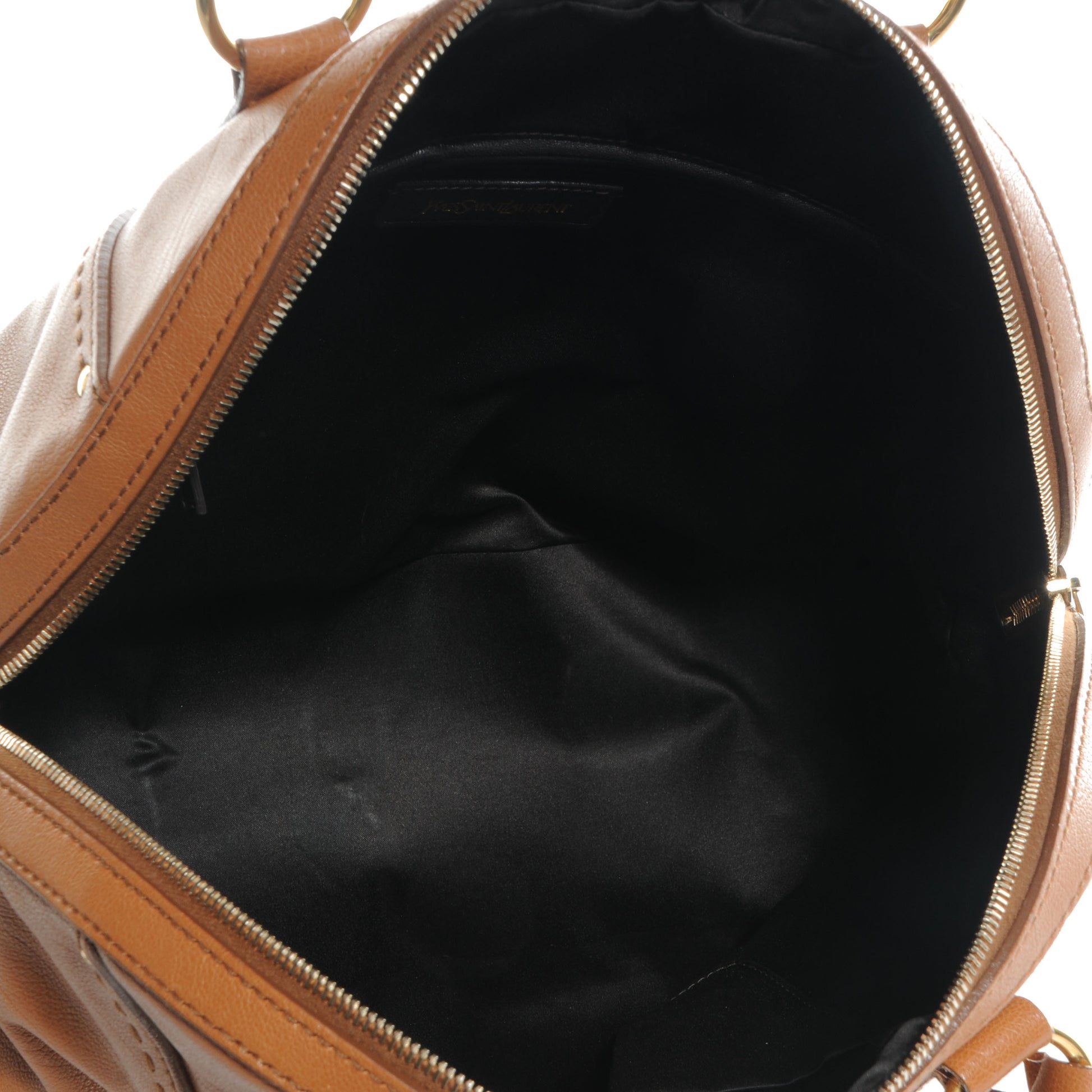 Saint Laurent Leather Oversized Muse Tan 5 of 10