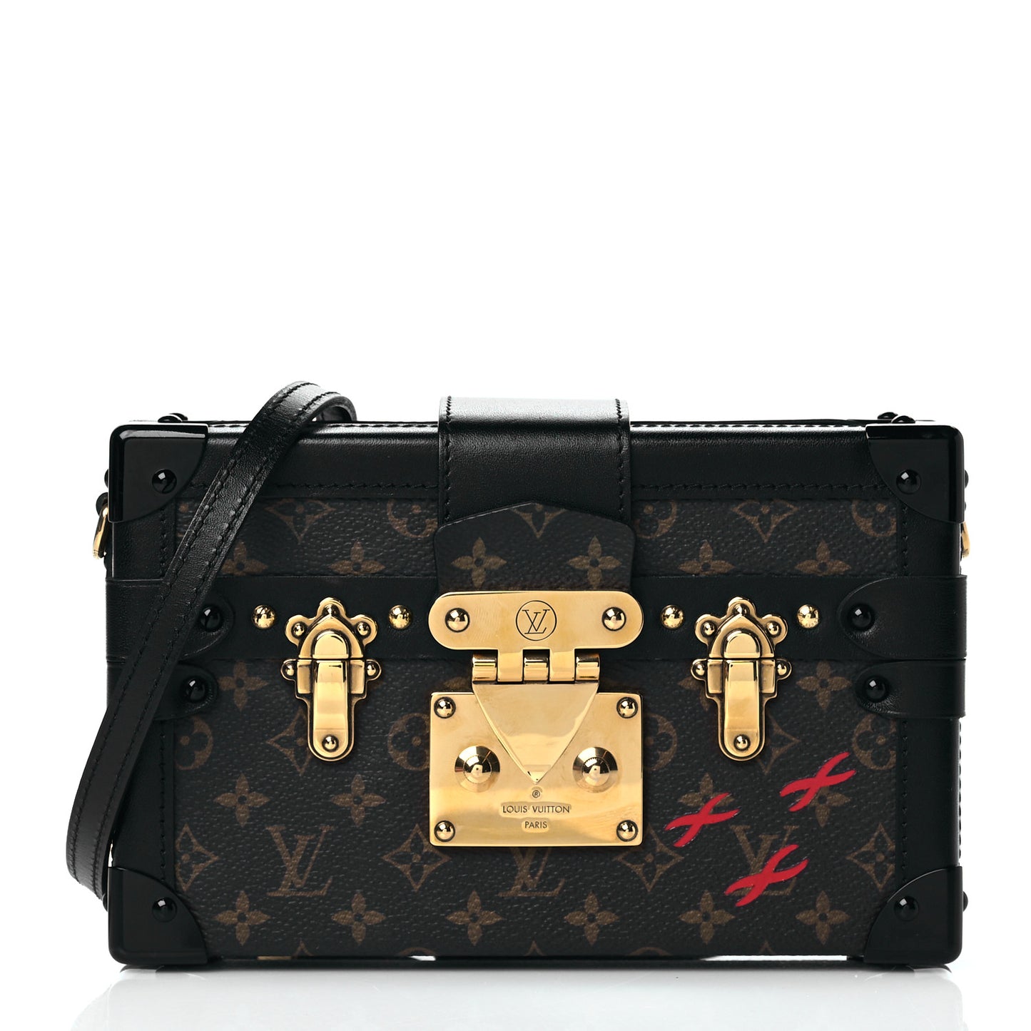 Monogram Petite Malle Black