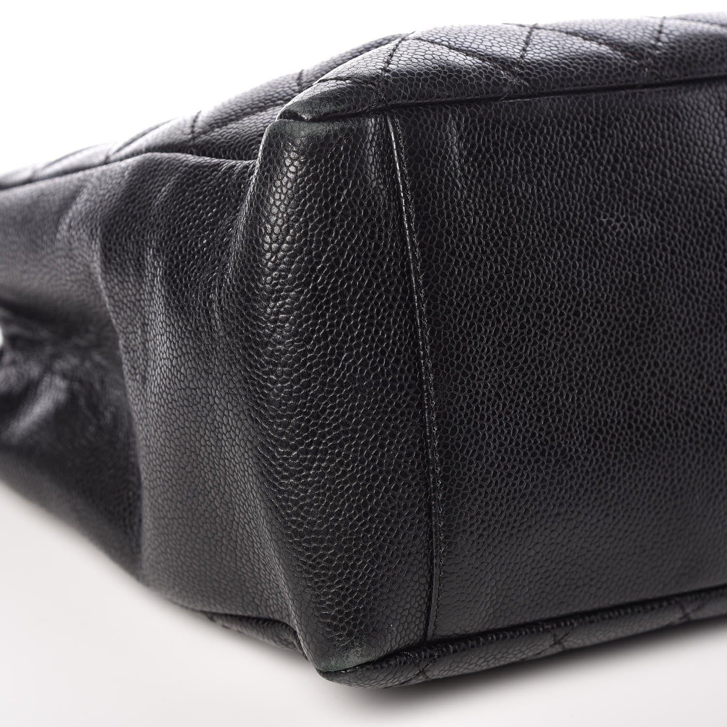 Chanel Caviar Quilted Grand Shopping Tote GST Black 10 of 16