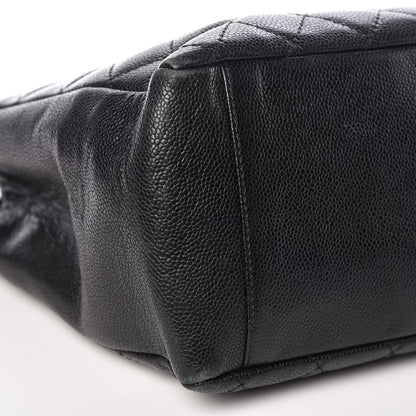 Chanel Caviar Quilted Grand Shopping Tote GST Black 10 of 16