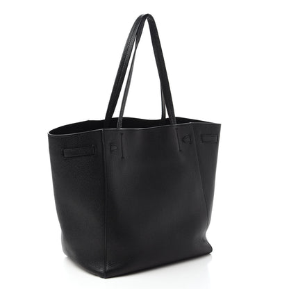 Celine Soft Grained Calfskin Medium Cabas Phantom Black 3 of 16