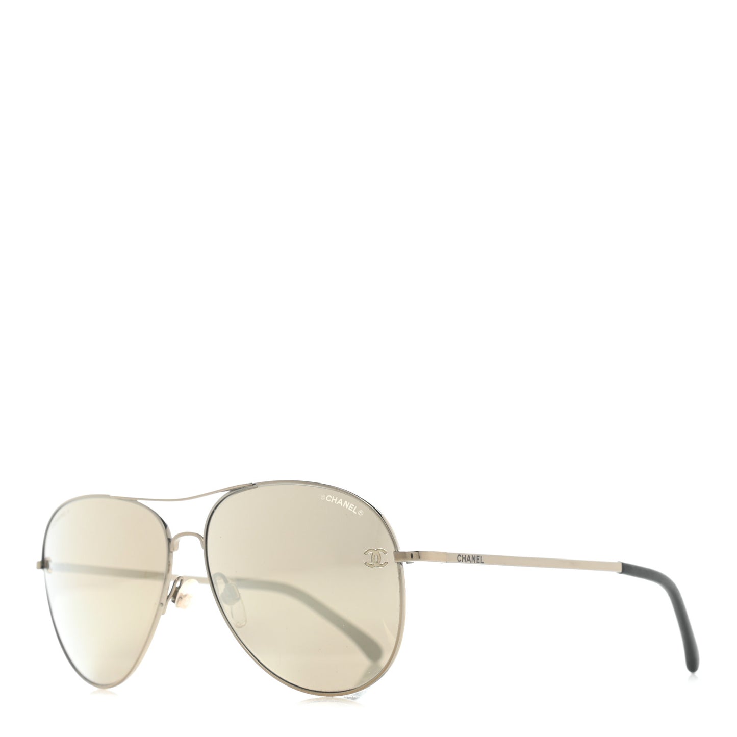Metal Aviator CC Sunglasses 4189-T-Q Gold