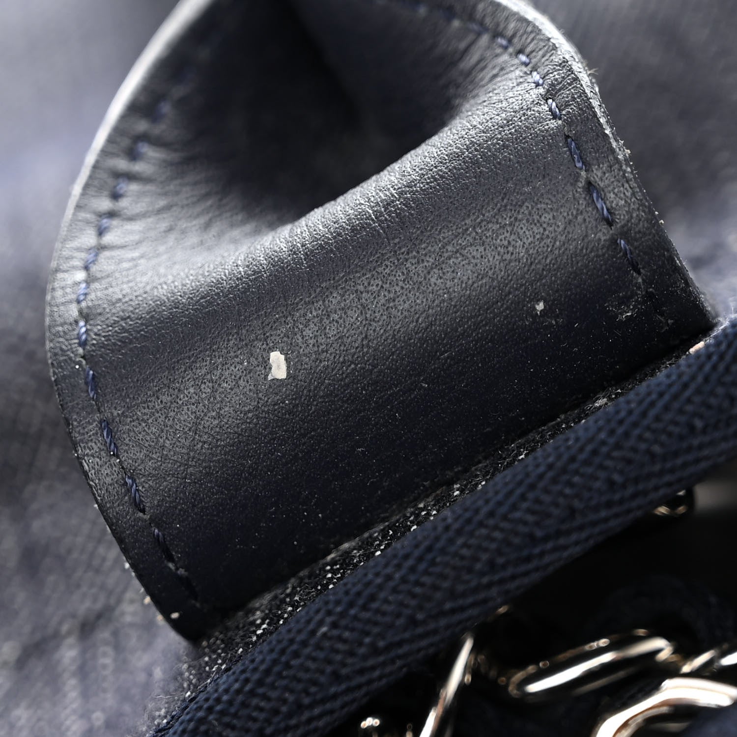 Chanel Denim Medium Deauville Tote Dark Blue 18 of 19