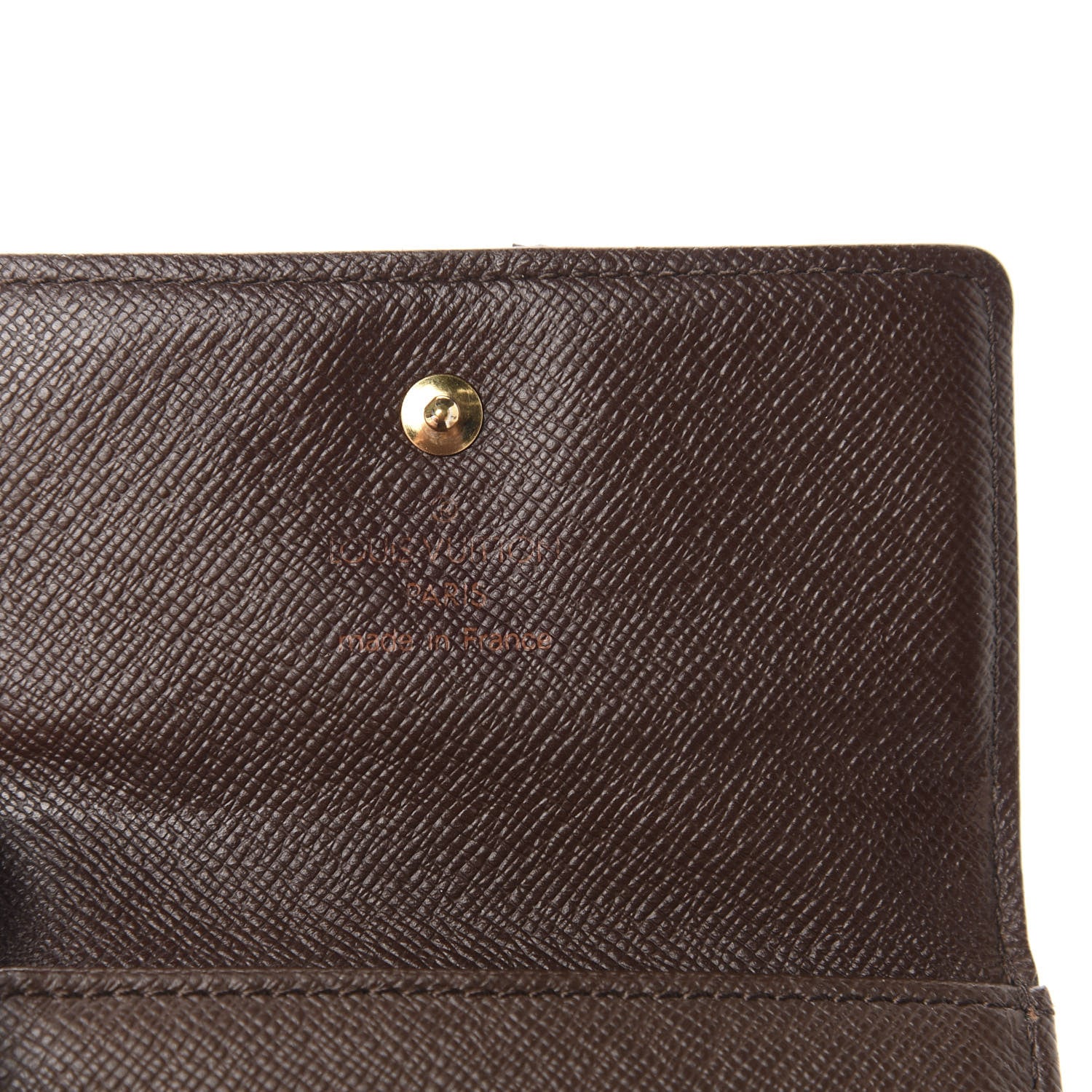 Louis Vuitton Damier Ebene Elise Wallet 6 of 6