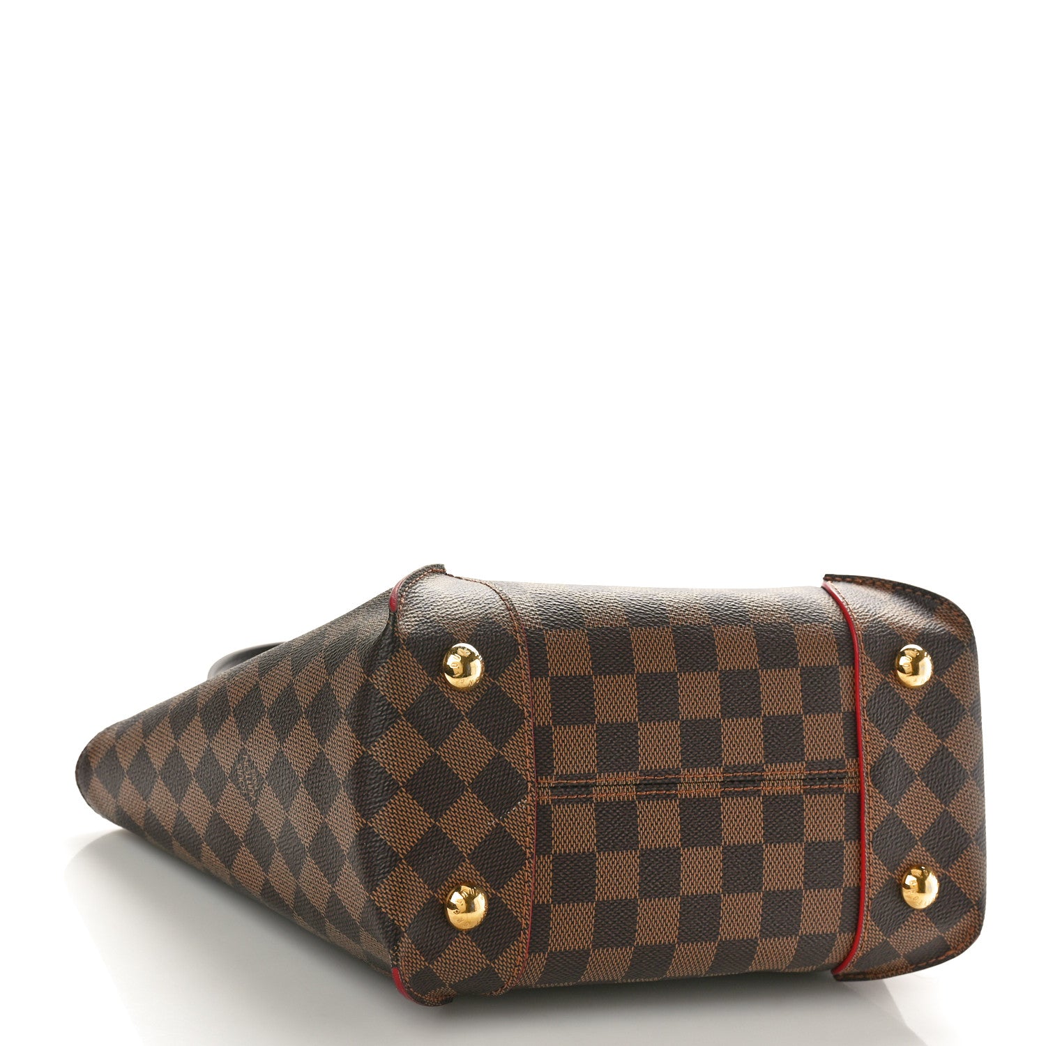 Louis Vuitton Damier Ebene Caissa Tote PM Cherry 4 of 10