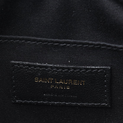 Saint Laurent Calfskin Matelasse Monogram Lou Camera Bag Nude Powder 11 of 29