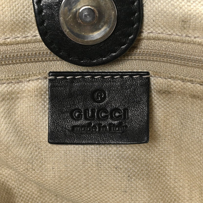 Gucci Guccissima Medium Sukey Tote Black 6 of 13