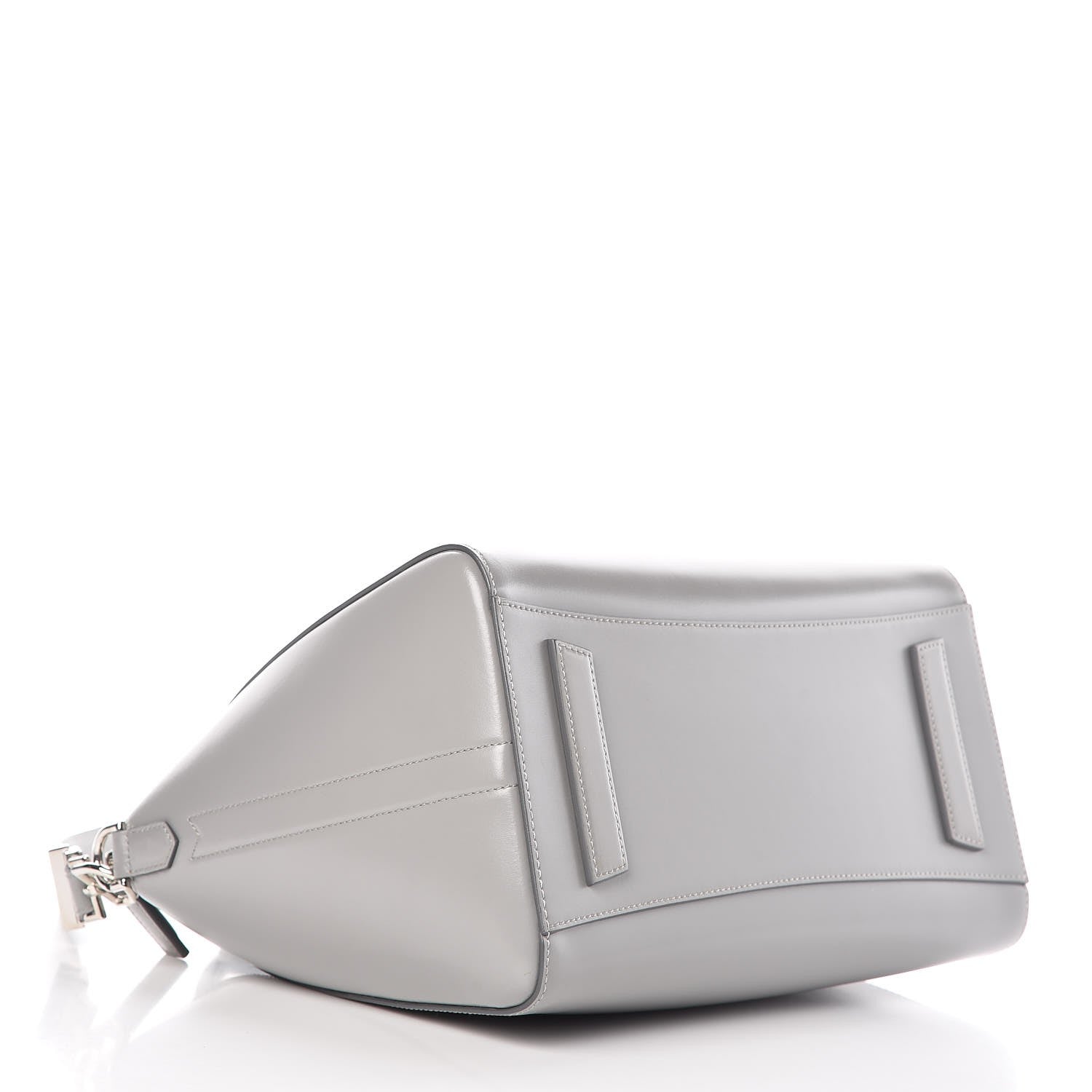 Givenchy Shiny Lord Calfskin Medium Antigona Pearl Grey 4 of 13