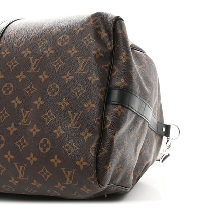 Louis Vuitton Monogram Macassar Keepall Bandouliere 55 8 of 8