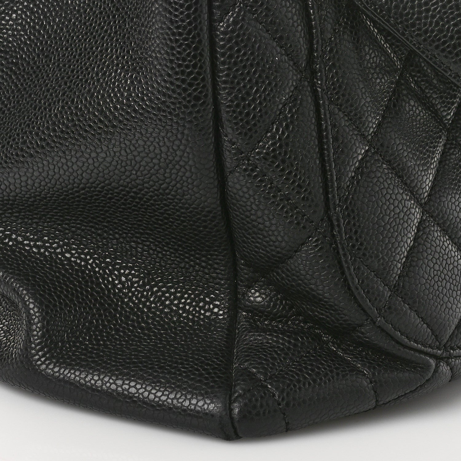 Chanel Caviar Quilted Grand Shopping Tote GST Black 11 of 11