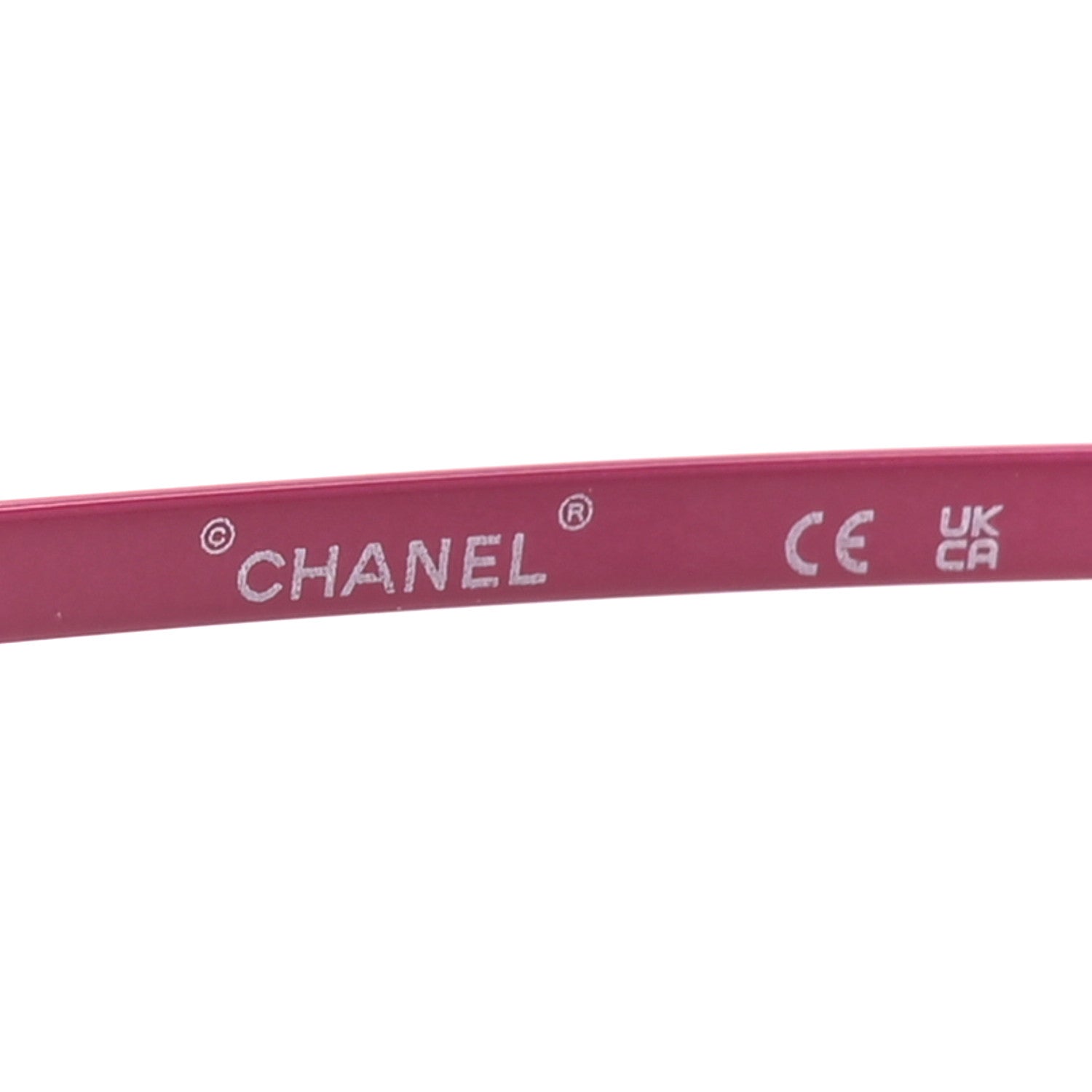 Chanel Metal Graphic Lines Shield Sunglasses 71586 Pink 6 of 8