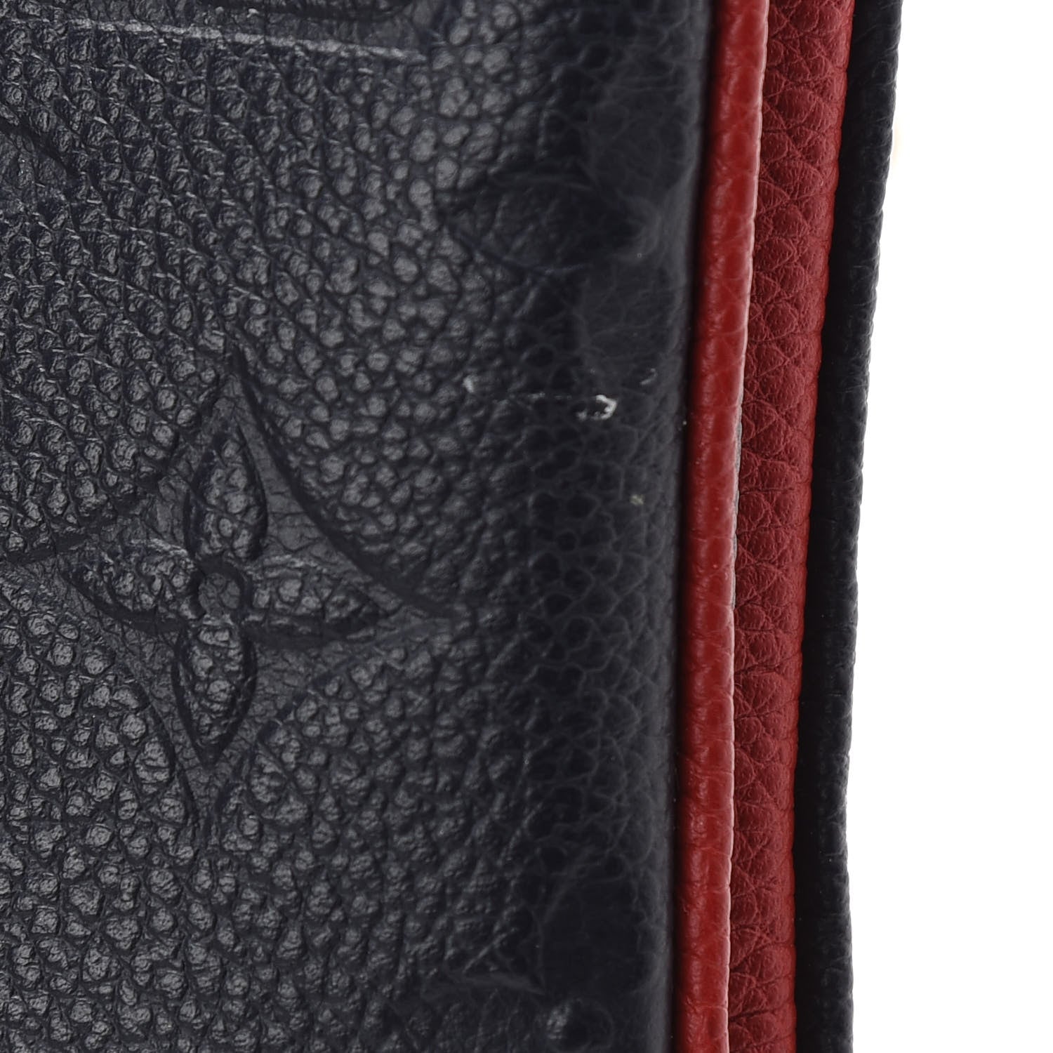 Louis Vuitton Empreinte Double Zip Pochette Marine Rouge 11 of 11