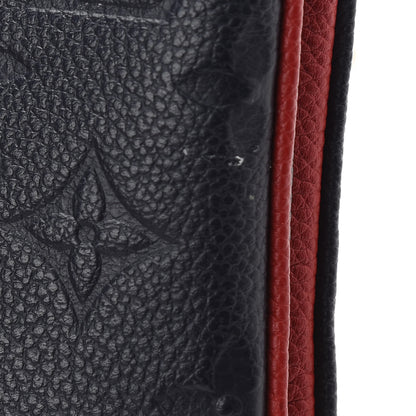 Louis Vuitton Empreinte Double Zip Pochette Marine Rouge 11 of 11