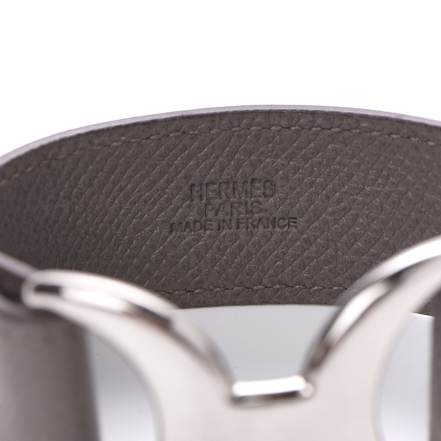 Hermes Epsom Pavane Cuff M Etain 4 of 6