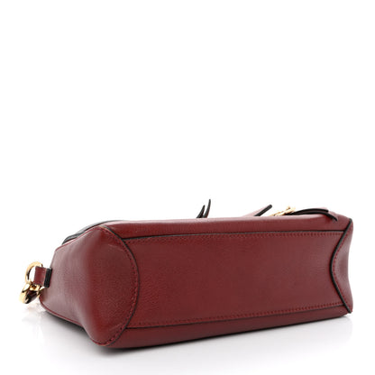 Chloe Calfskin Mini Faye Day Shoulder Bag Sienna Red 4 of 10