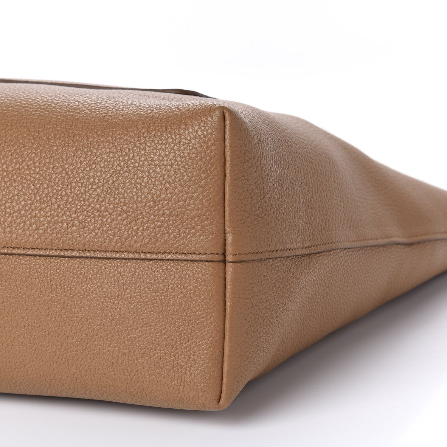 Prada Vitello Daino Pocket Tote Caramel 7 of 9