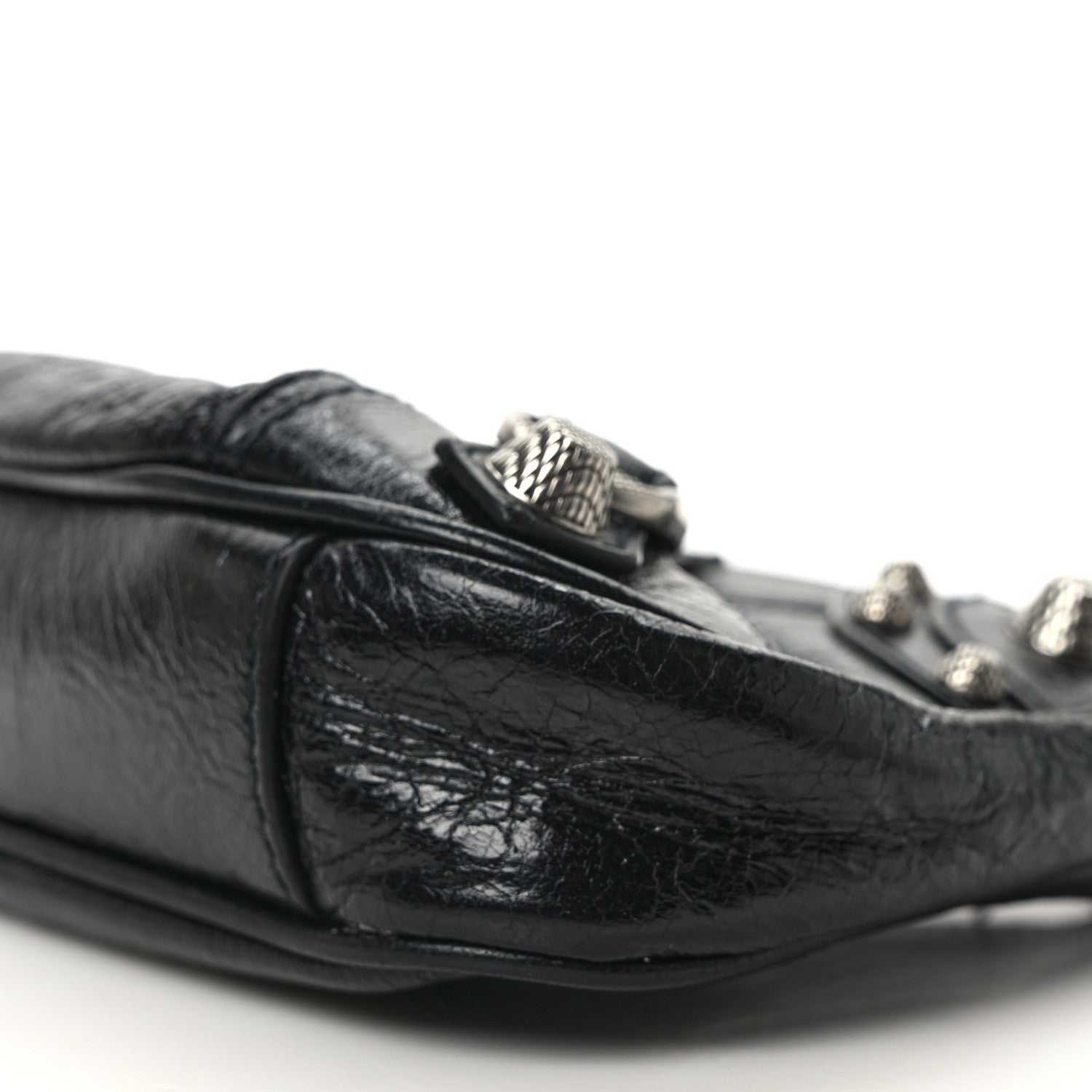 Balenciaga Agneau Arena Le Cagole Mini Purse With Chain Black 8 of 8