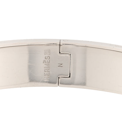Hermes Enamel Narrow Clic Clac H Bracelet PM Chartreuse 4 of 4